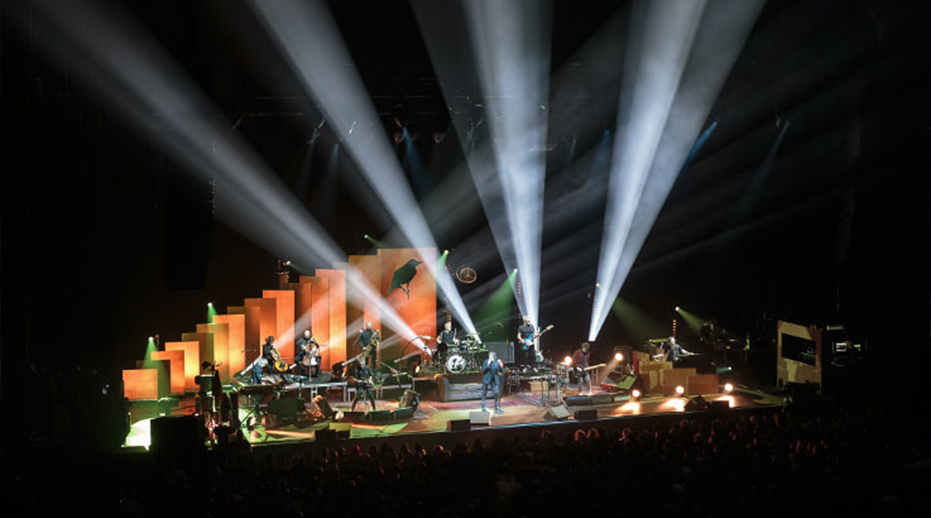 Photo de Hubert-Félix Thiéfaine en concert.